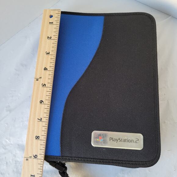Vtg RARE PlayStation 2/PS2 Game Storage Case Binder, 12 Games, 3 Memory Cards - Picture 8 of 9
